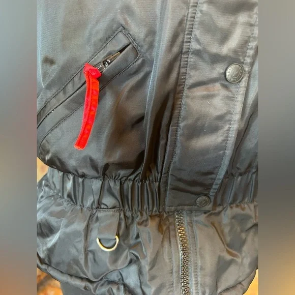 Vintage 90's Yamaha Racing Women's Snowmobile Winter Puffer Jacket S - Picture 6 of 16